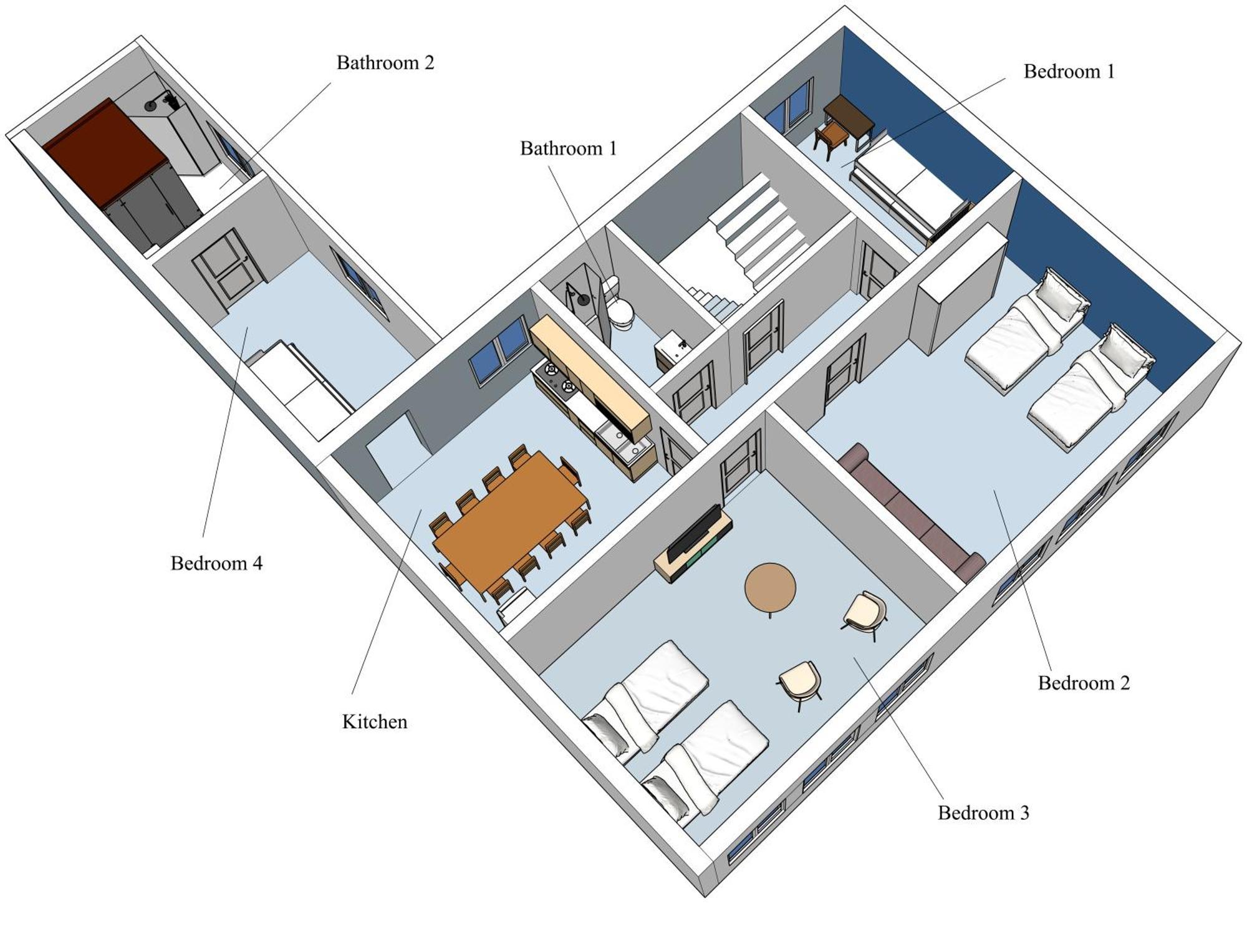 Huge Apartment With Sauna And Free Parking Duisburg Eksteriør bilde